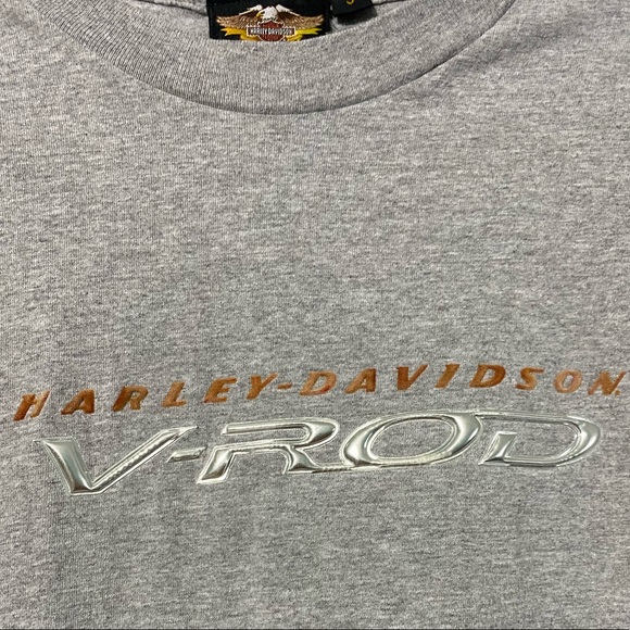 Harley-Davidson V-rod graphic crewneck tee s - Picture 3 of 4